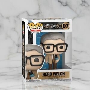 Funko Pop! SNL Herb Welch with Black Glasses and Tan Suit